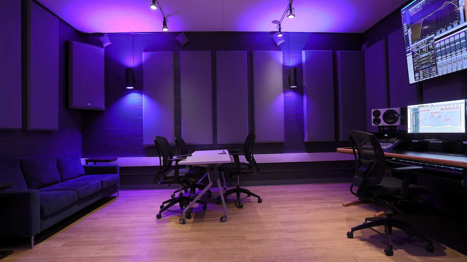 music control room
