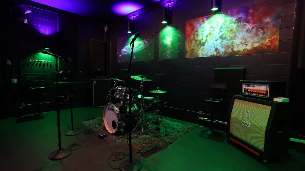 lynx music rehearsal room