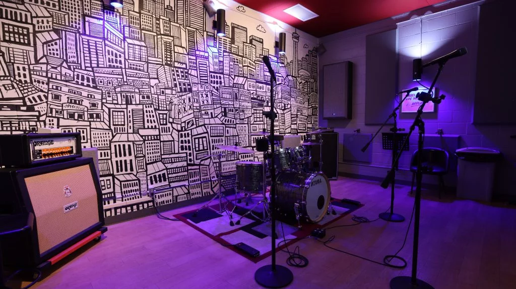 toronto music and band rehearsal room